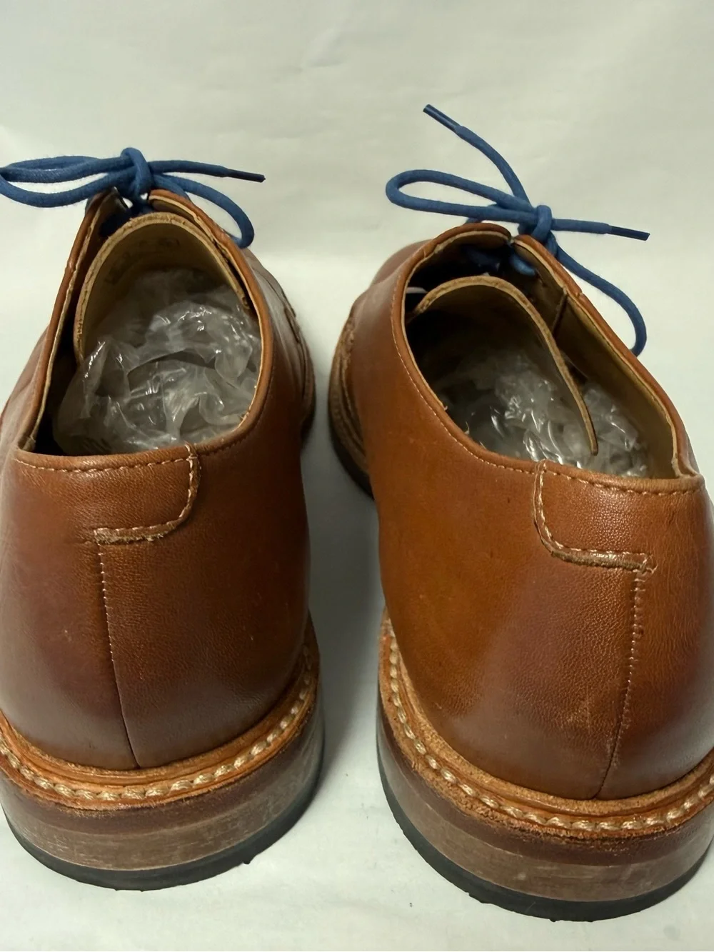 BOSTONIAN Men’s Brown Leather Derby Lace-Ups